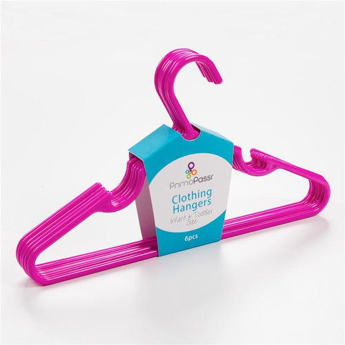 Clothing Hangers Set 6pk Pink