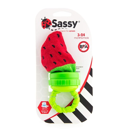 Sberry Terry Teether w Handle