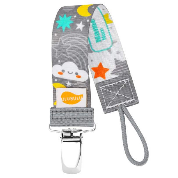 MOON & STARS PACI CLIP