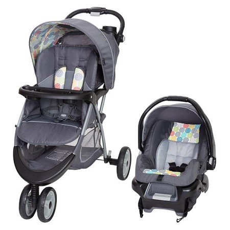 BABYTREND TRAVEL SYSTEM FUNFETTI