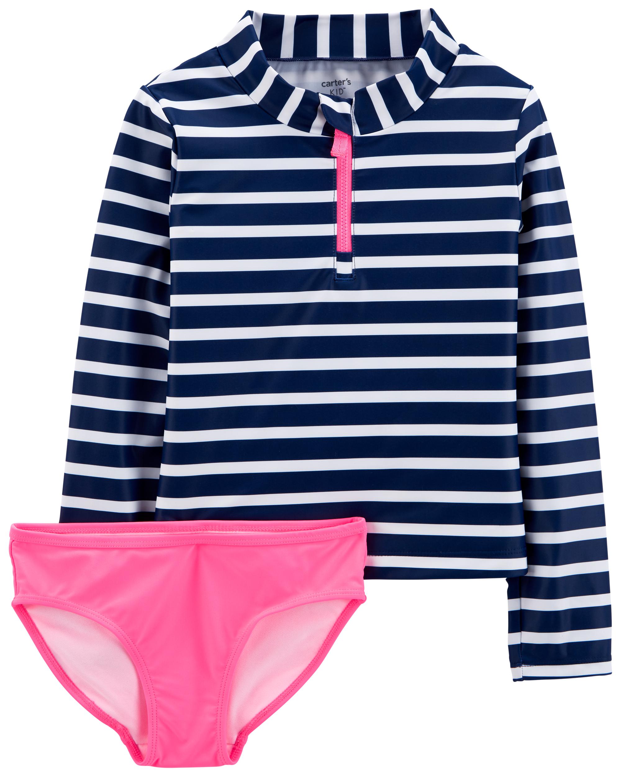 STRIPE 2PC SWIMSUIT