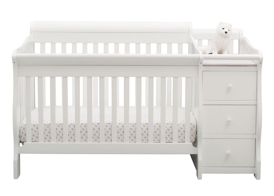 Princeton Crib n Changer-Wht