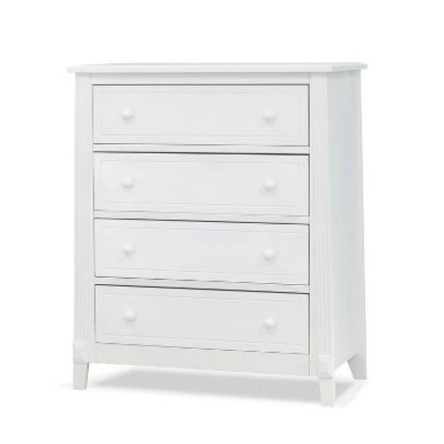 Berkley 4 Drawer Dresser Wht