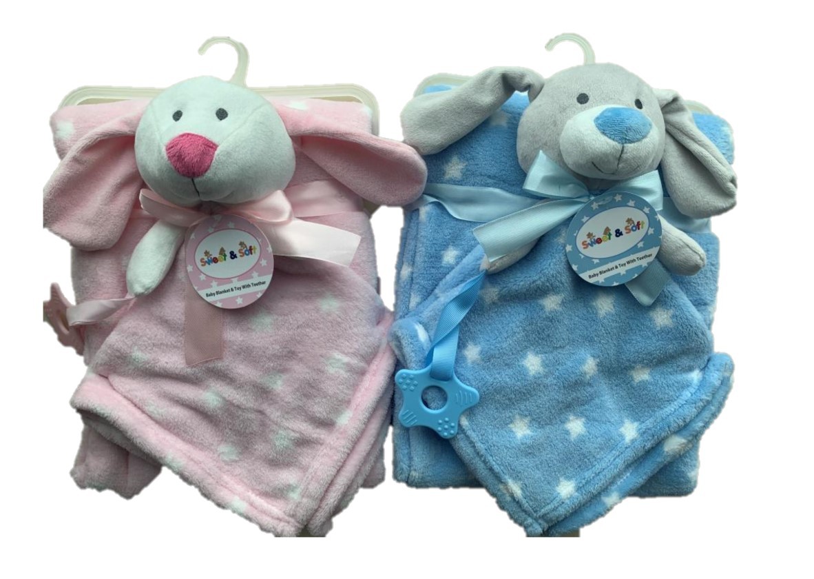 Sweet & Soft Bunny Blanket Set