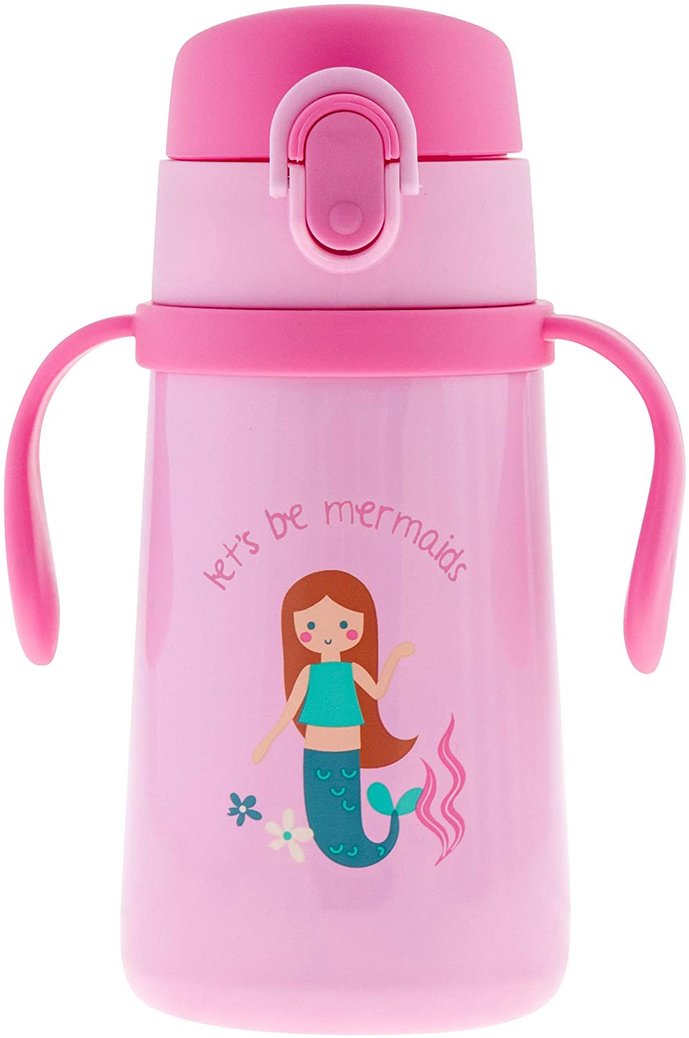 SS Bottle w Handle Mermaid