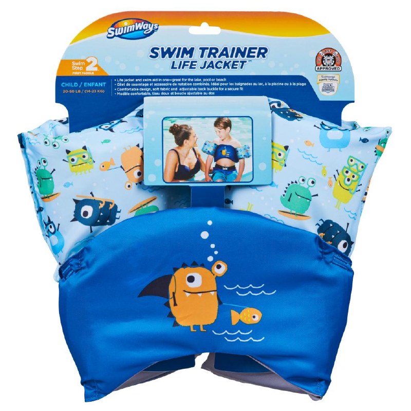 Swim Trainer Life Jacket-Monster