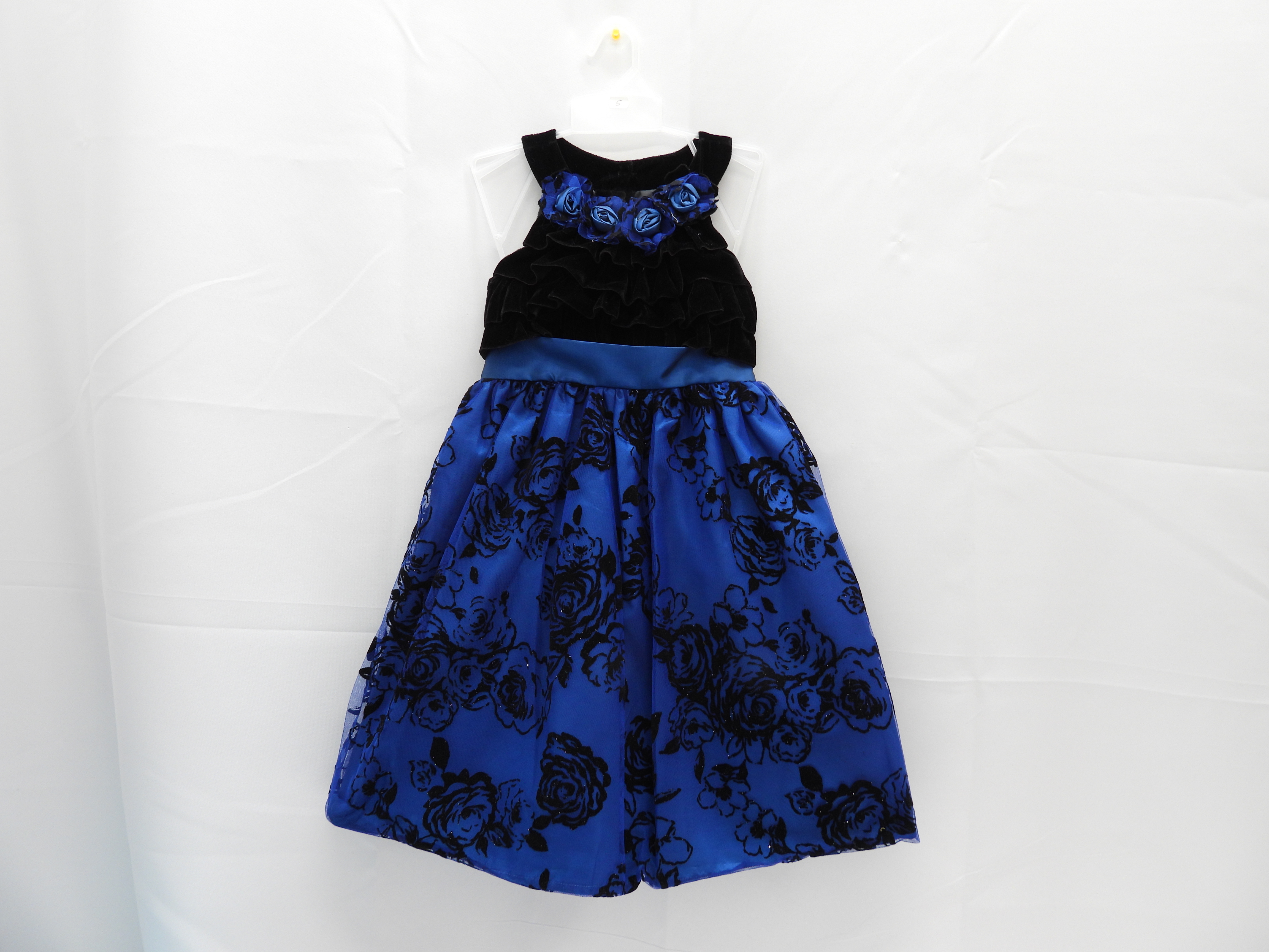 Blue/Black Dress