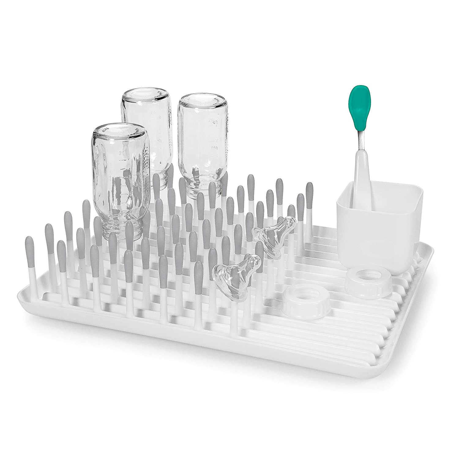 OXO TOT BOTTLE DRYING RACK GRAY