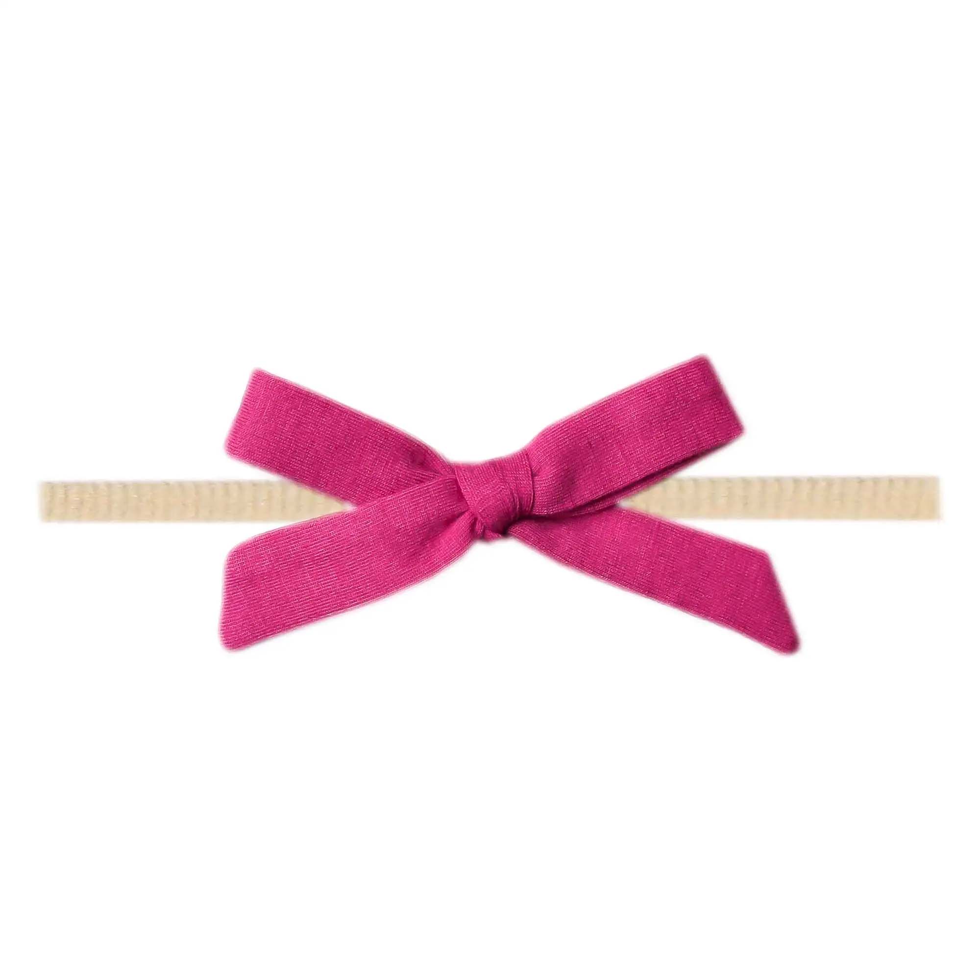 BERRY RIBBON NYLON BOW