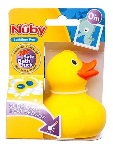 BATH DUCK WITH HEAT SENSOR