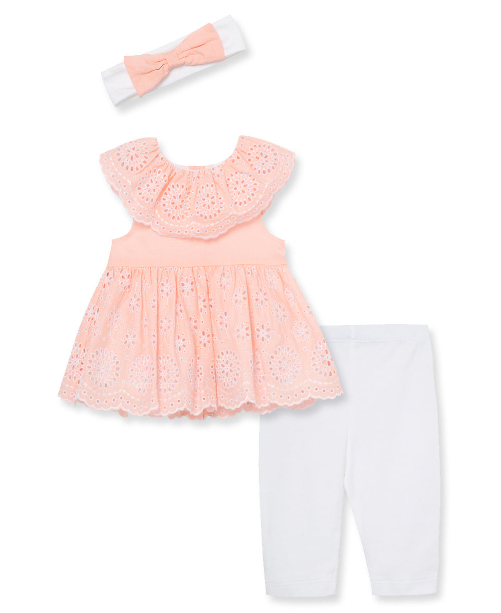 Allover Eyelet Set