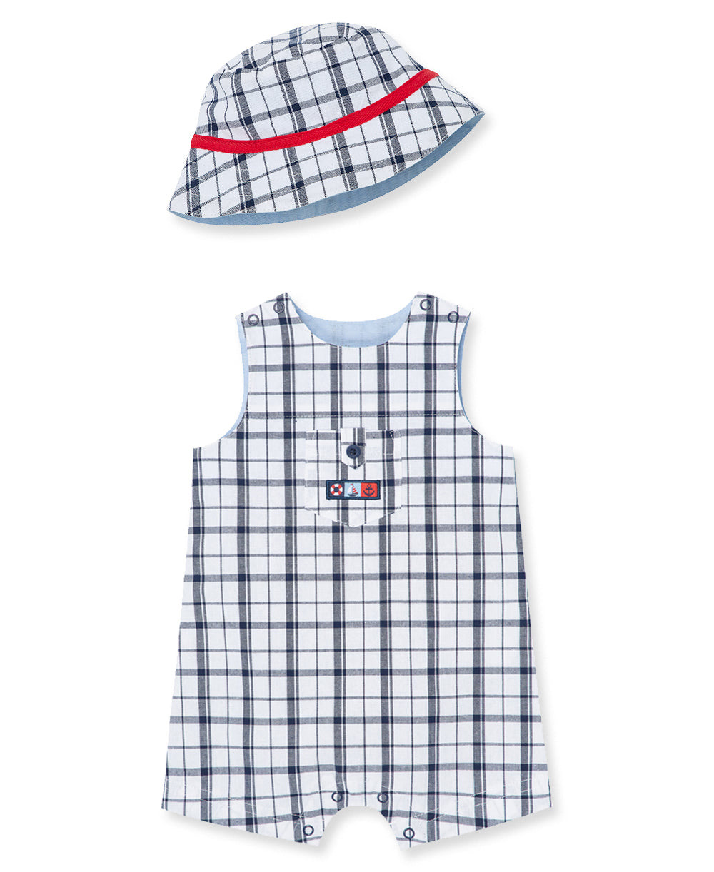 NAUTICAL SUNSUIT & HAT