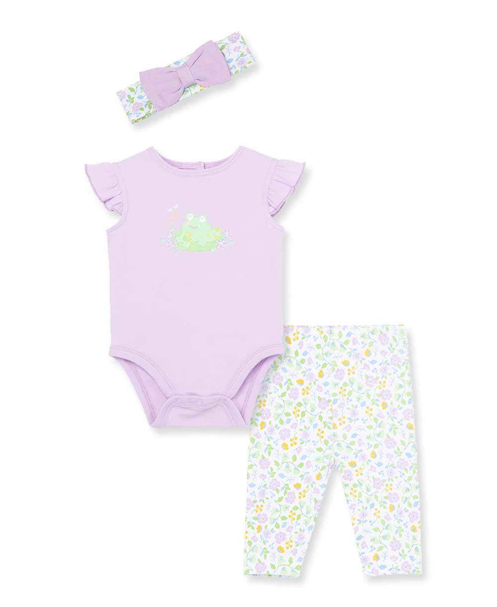 Cute Frog Pant Set
