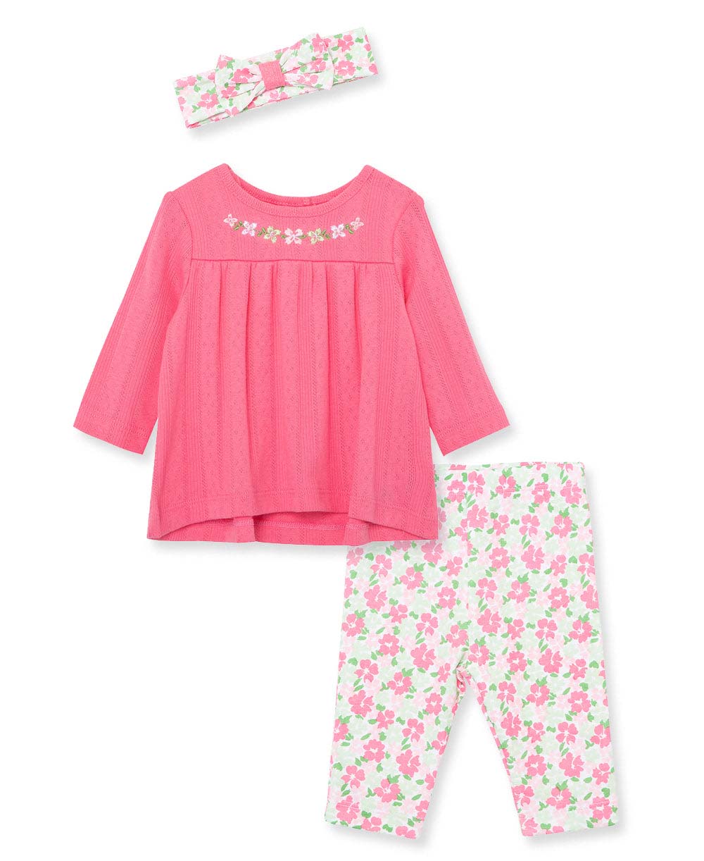 Pointelle Tunic Set