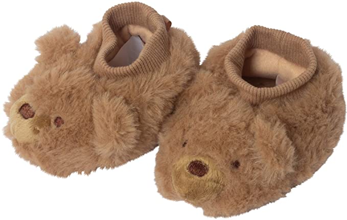 LITTLE ME BEAR PLUSH SLIPPERS