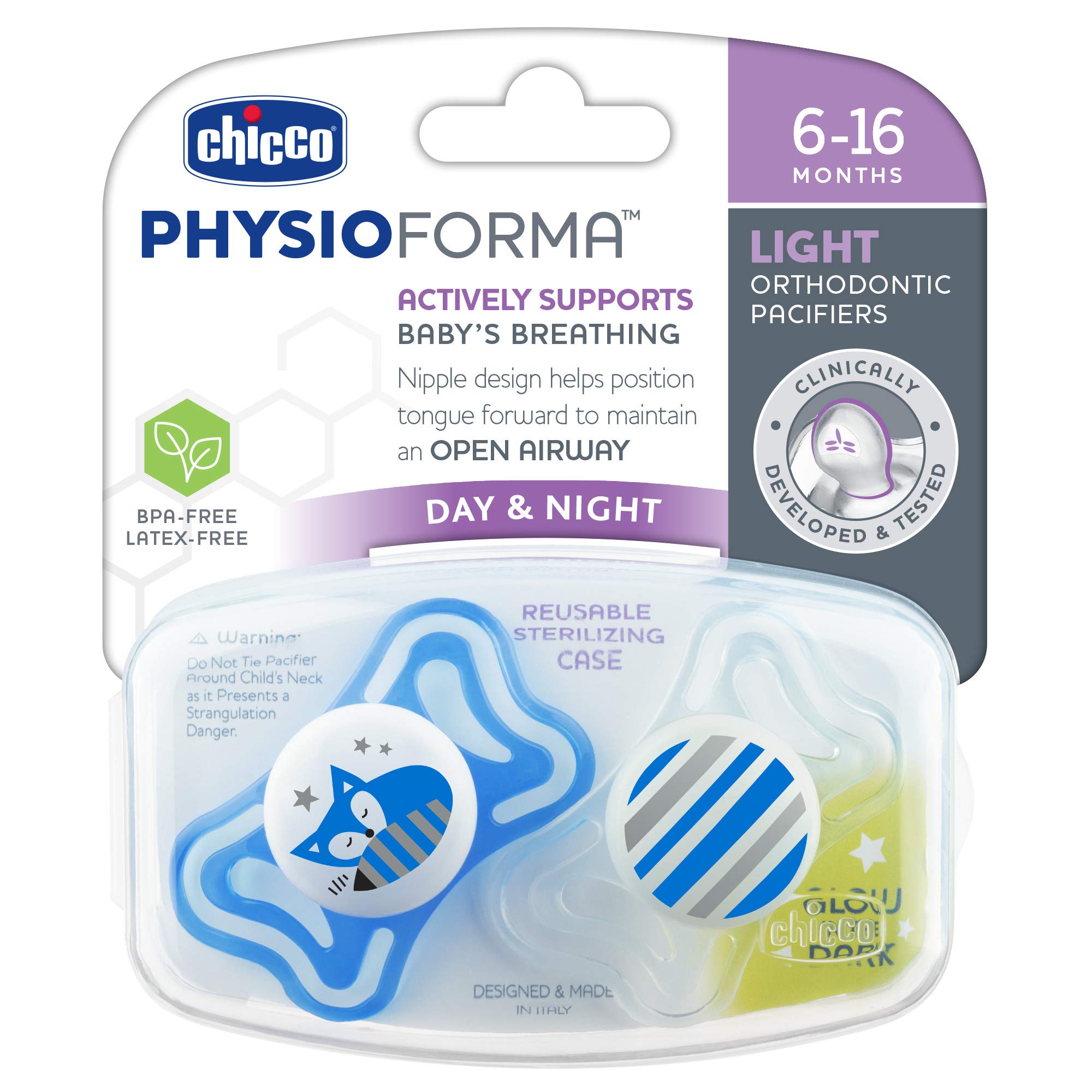 Physioforma Pacifier Blue  6-16m