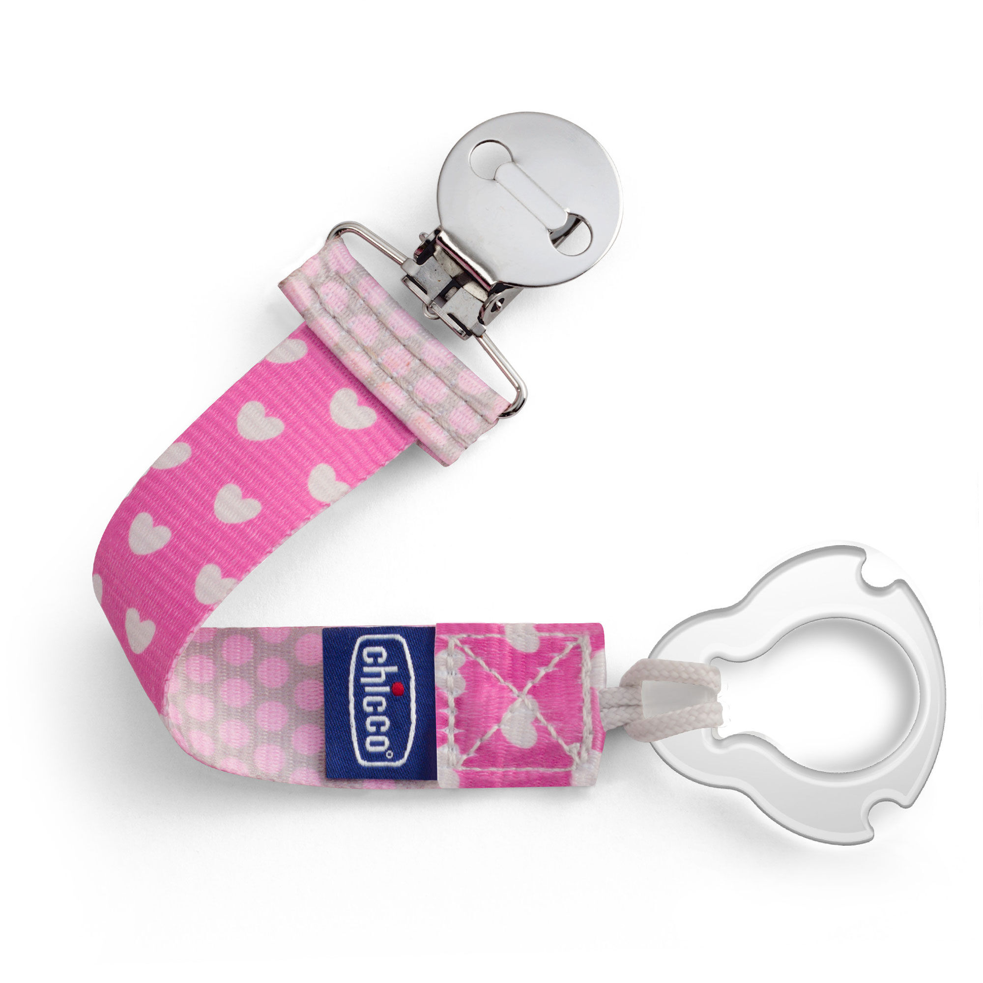 Universal Pacifier Clip, Pink