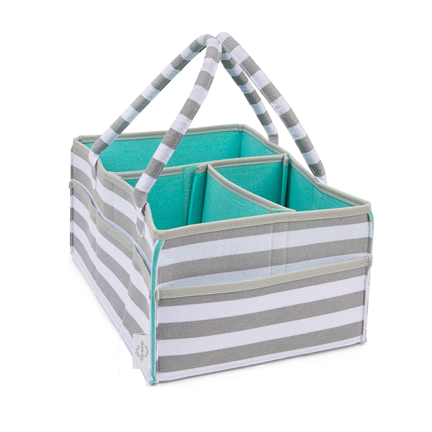 Arabella Diaper Caddy Teal