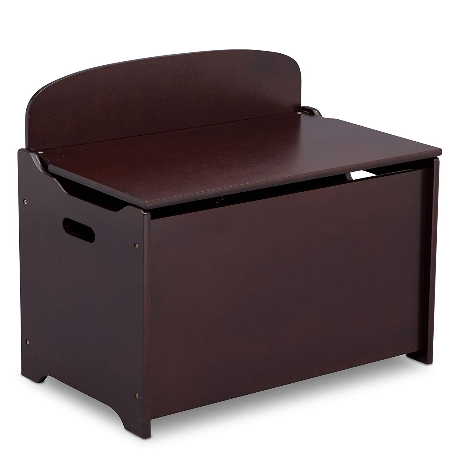 TOY BOX WITH BACK / CHOCOLATE