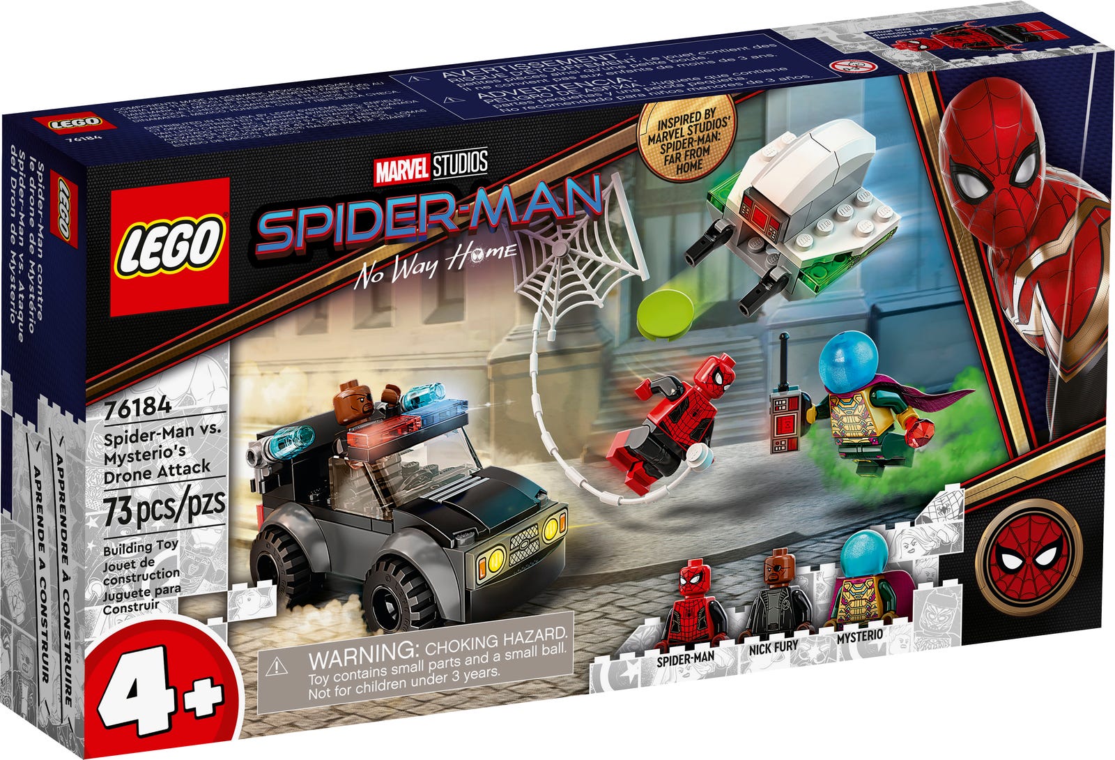 Spiderman vs Mysterio's Drone
