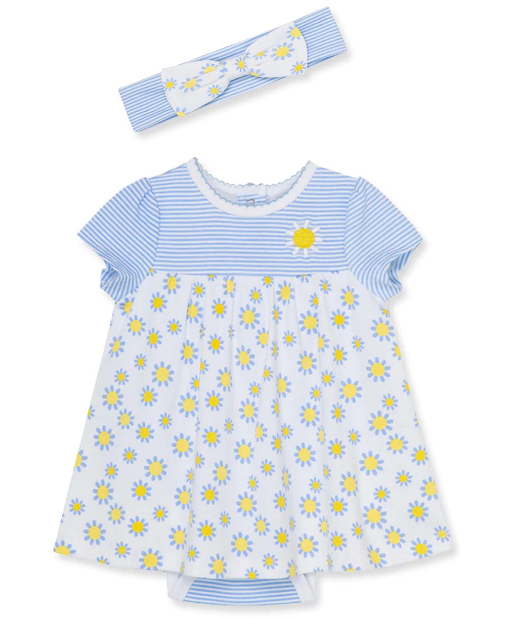 Daisy Stripe Dress Set