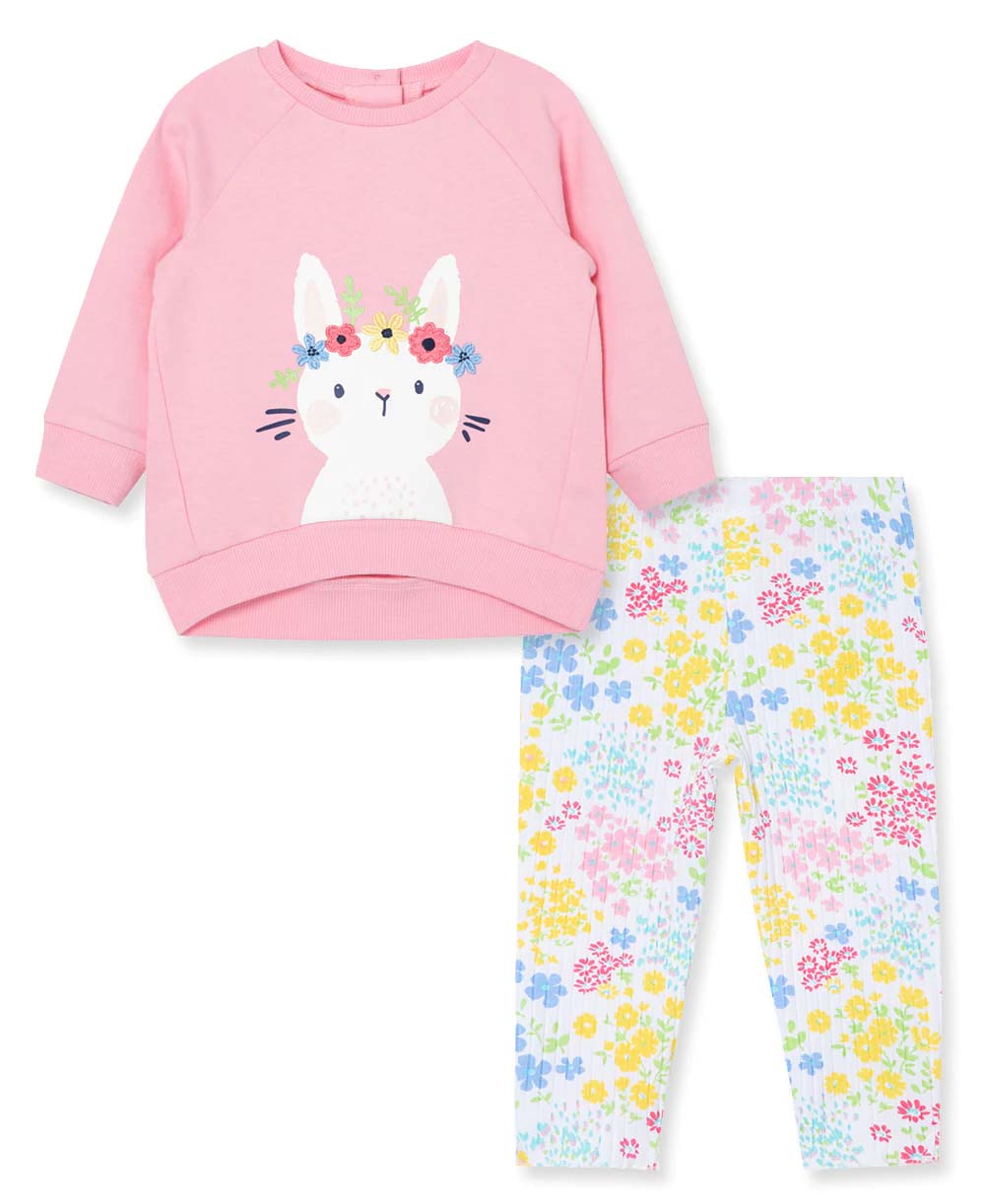 Bunny 2pc Sweatshirt Set