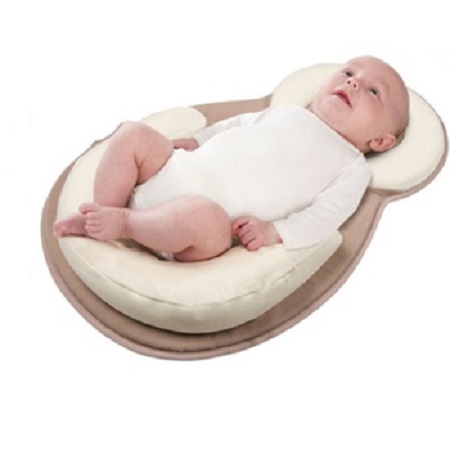 Baby Sleep Memory Pillow Beige