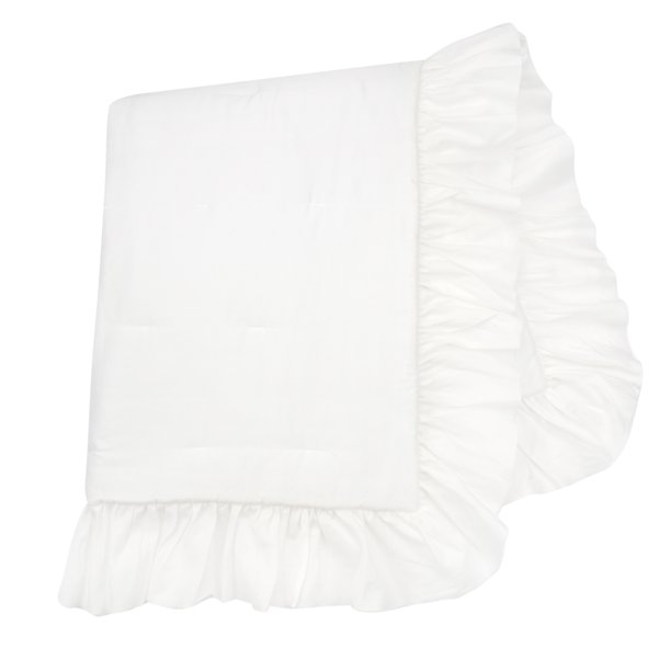 SEPARATES WHITE RUFFLE QUILT