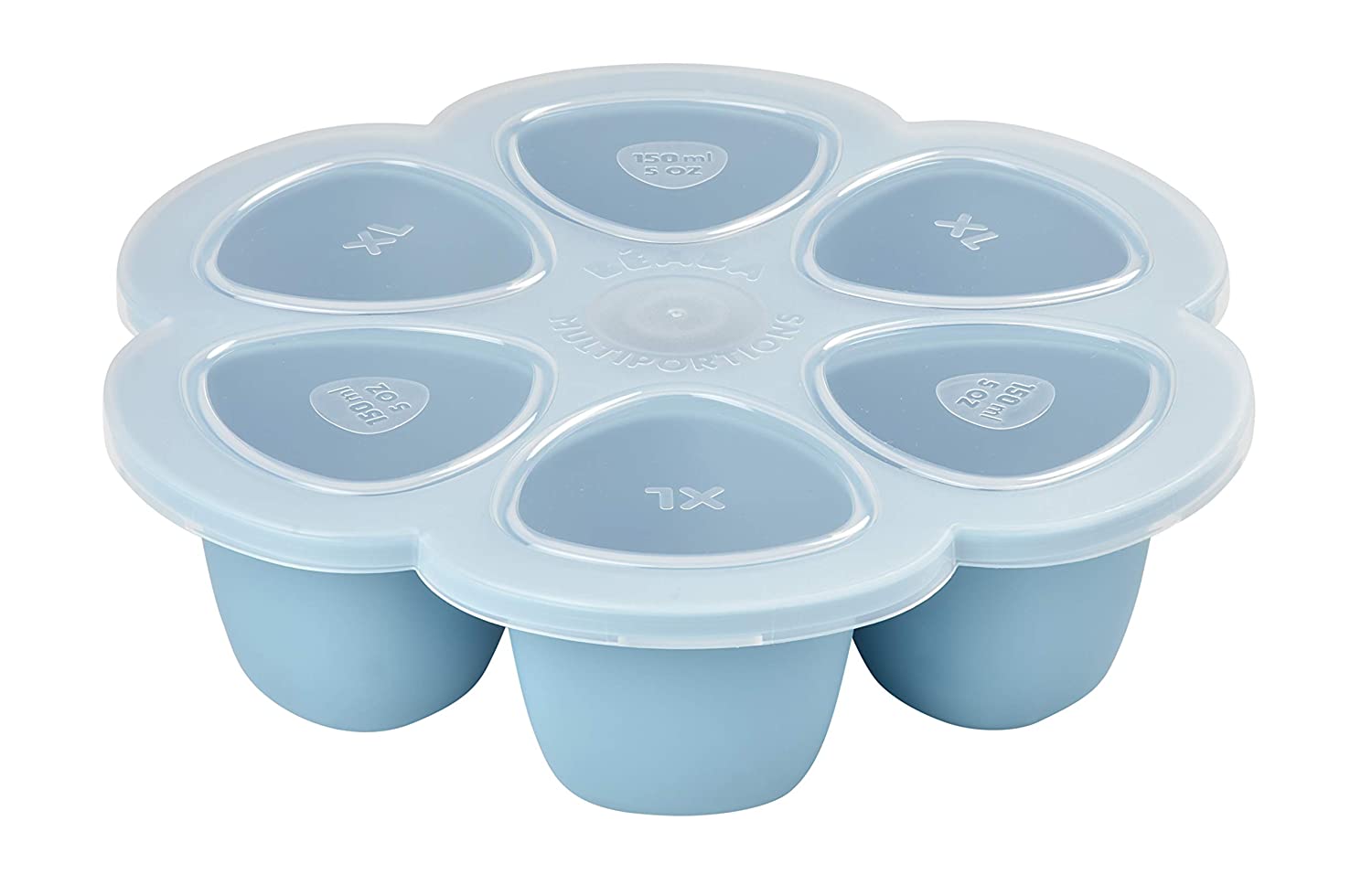 BEABA Multiportions 3oz BLUE