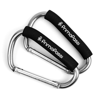 Large Stroller Hook 2pk Grey