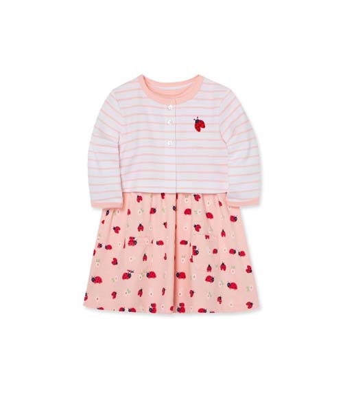 Lady Bug Dress Set