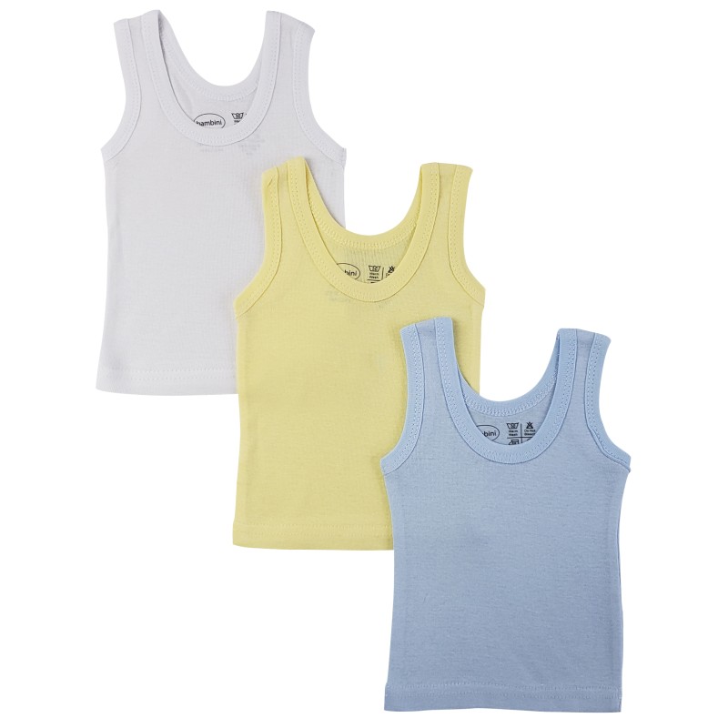 Boy Sleeveless Tank Top 3pk