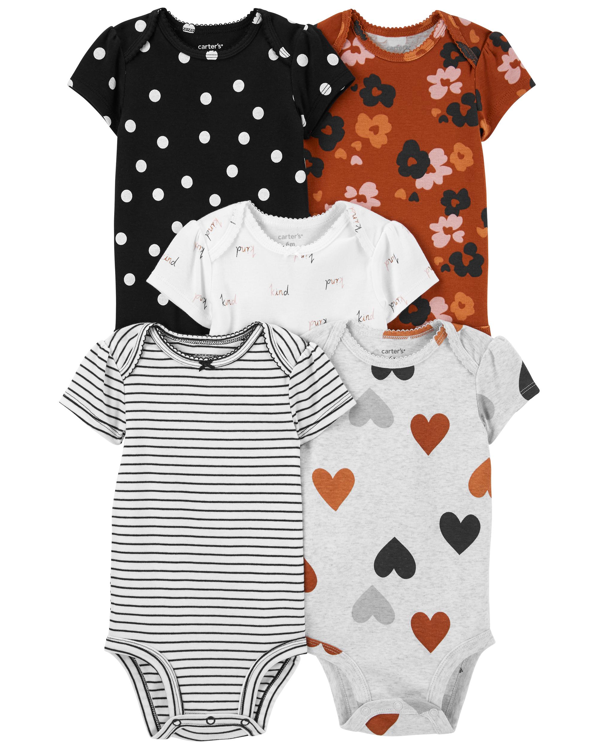 CARTERS 5PK ONESIE
