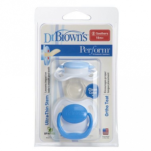 Orthodontic Soother Blue 18m+
