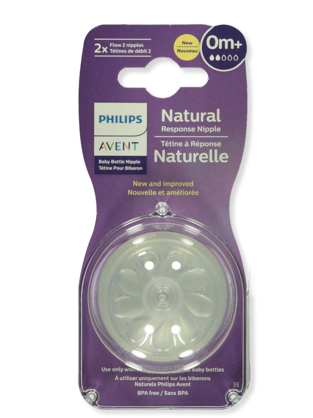 Ave. Natural Response Nipple 0m+