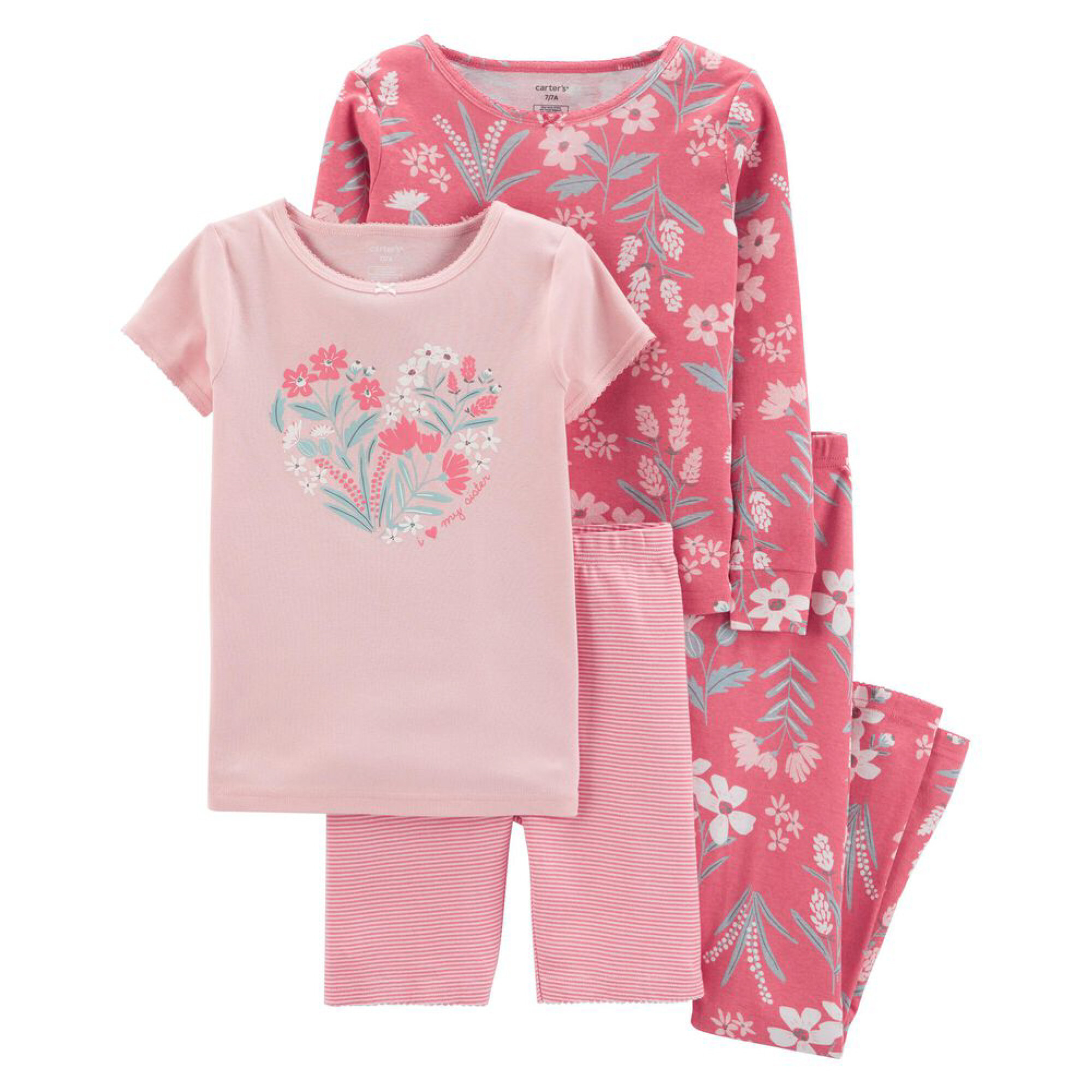 4pc Floral Pj's