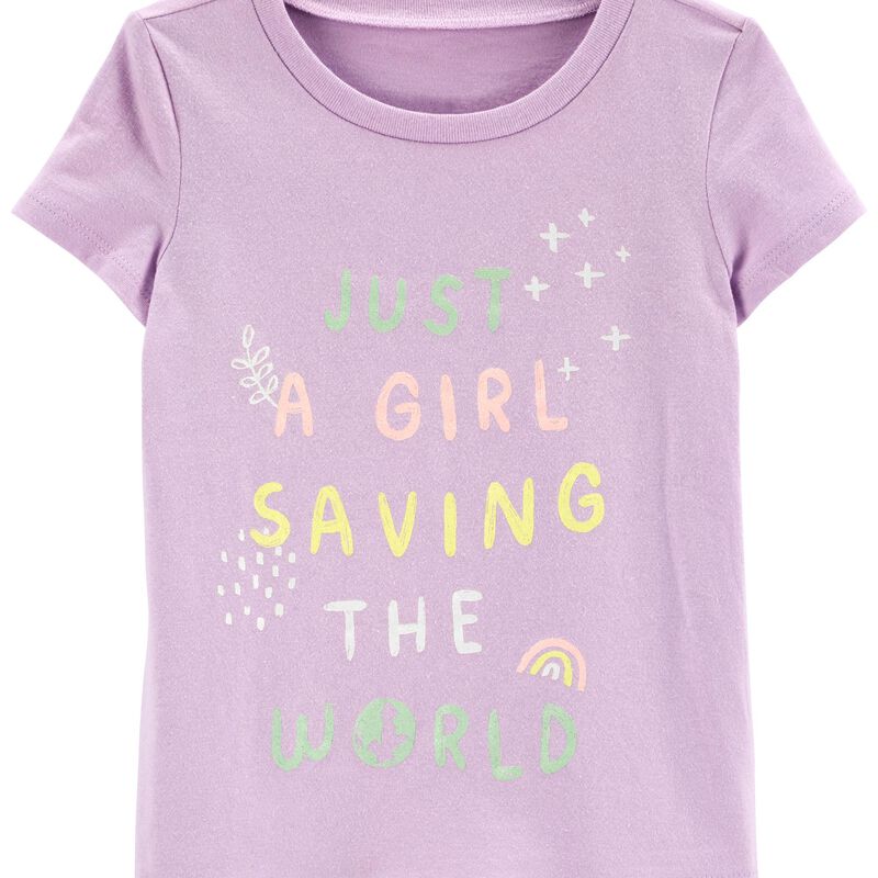 SAVING THE WORLD TEE