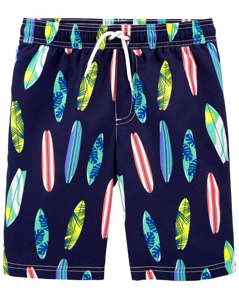 SWIM TRUNKS SURF BOARD