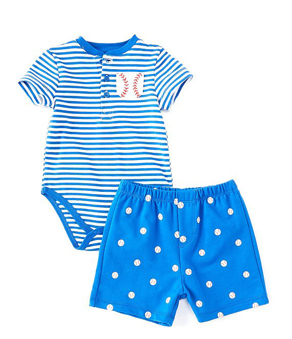 Baseball Short set  Blue