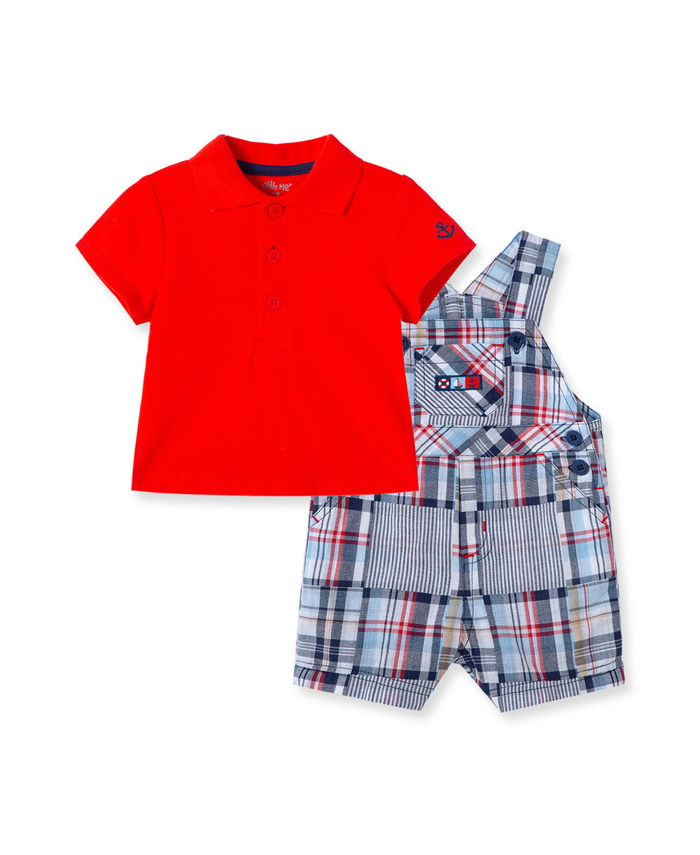 Patchwork Shortall Set