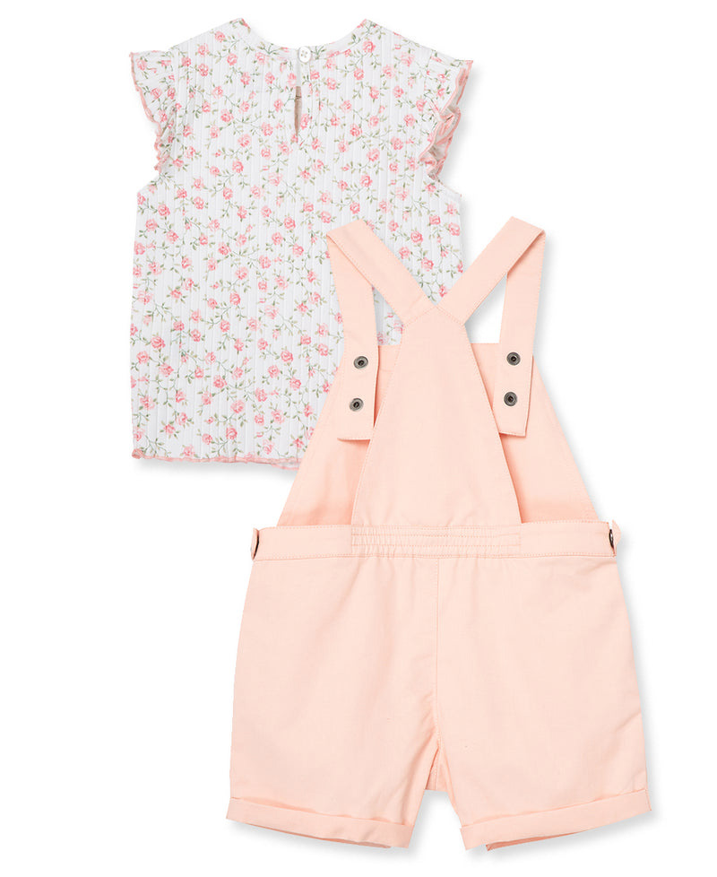 Pink Shortall Set  Pink