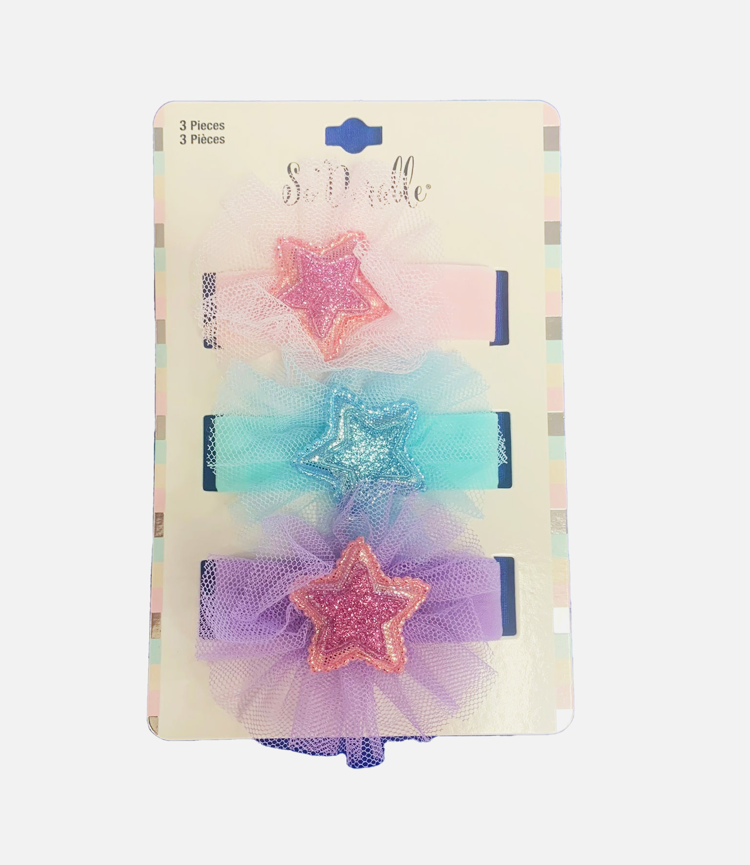 3pk Star Headband