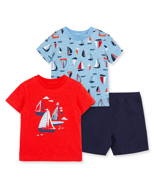 Boat 3Pc Play Set  Navy