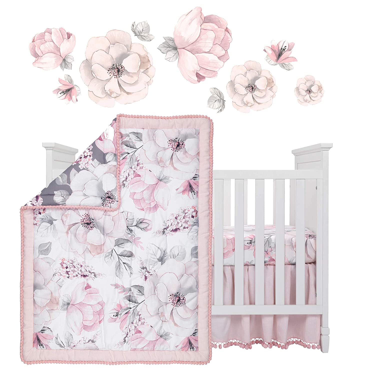 BOTANICAL BABY 4PC BEDDING SET