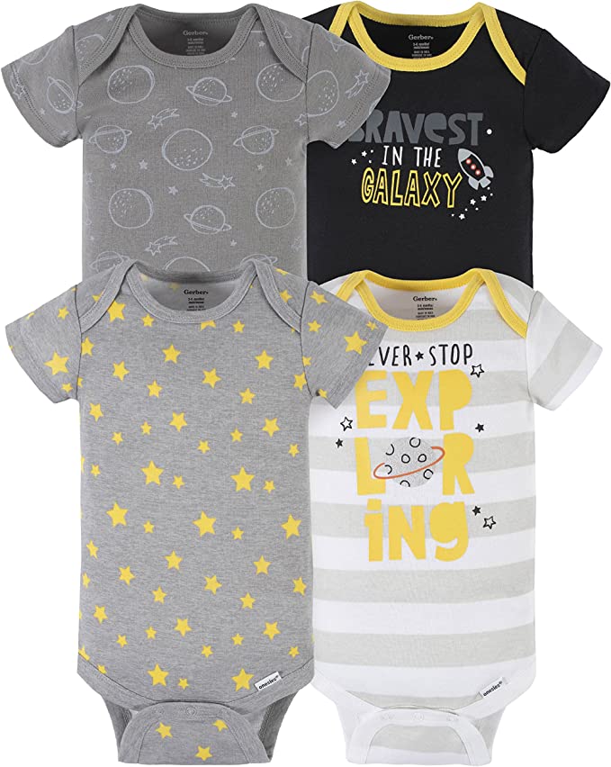 4PK SS ONESIES