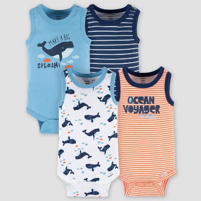 GERBER 4PK WHALE ONSIES