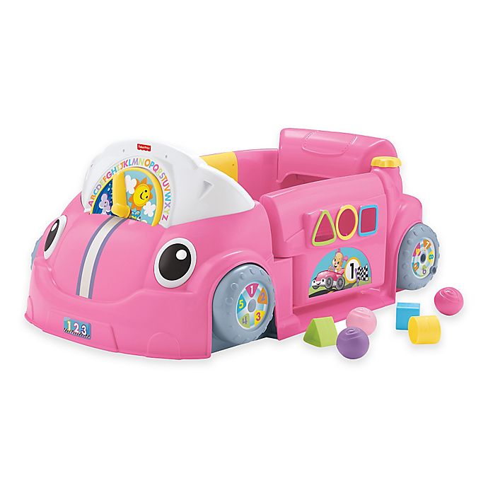 SmartStage Crawl Around Car-Pink