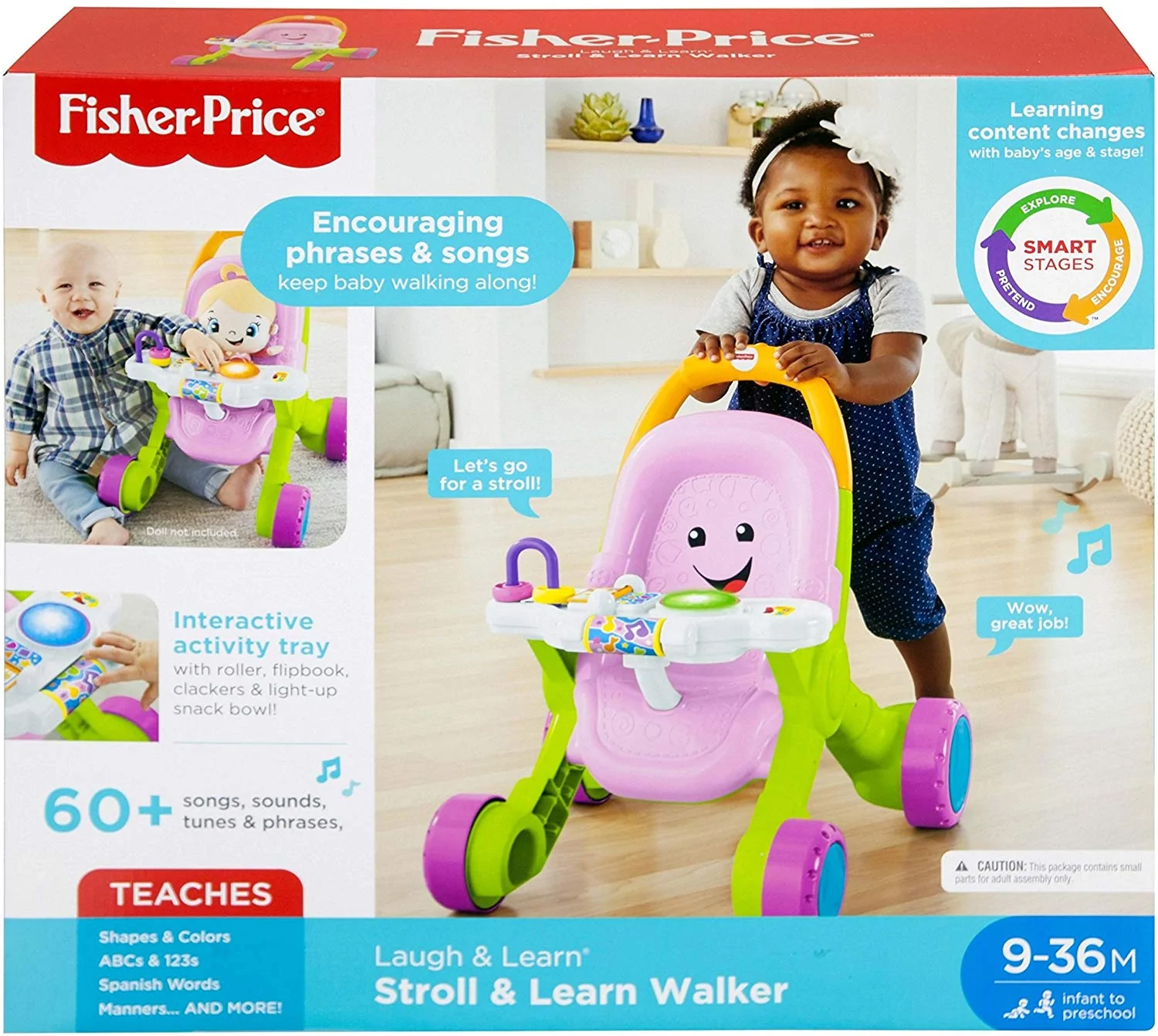 SS STROLLER PINK