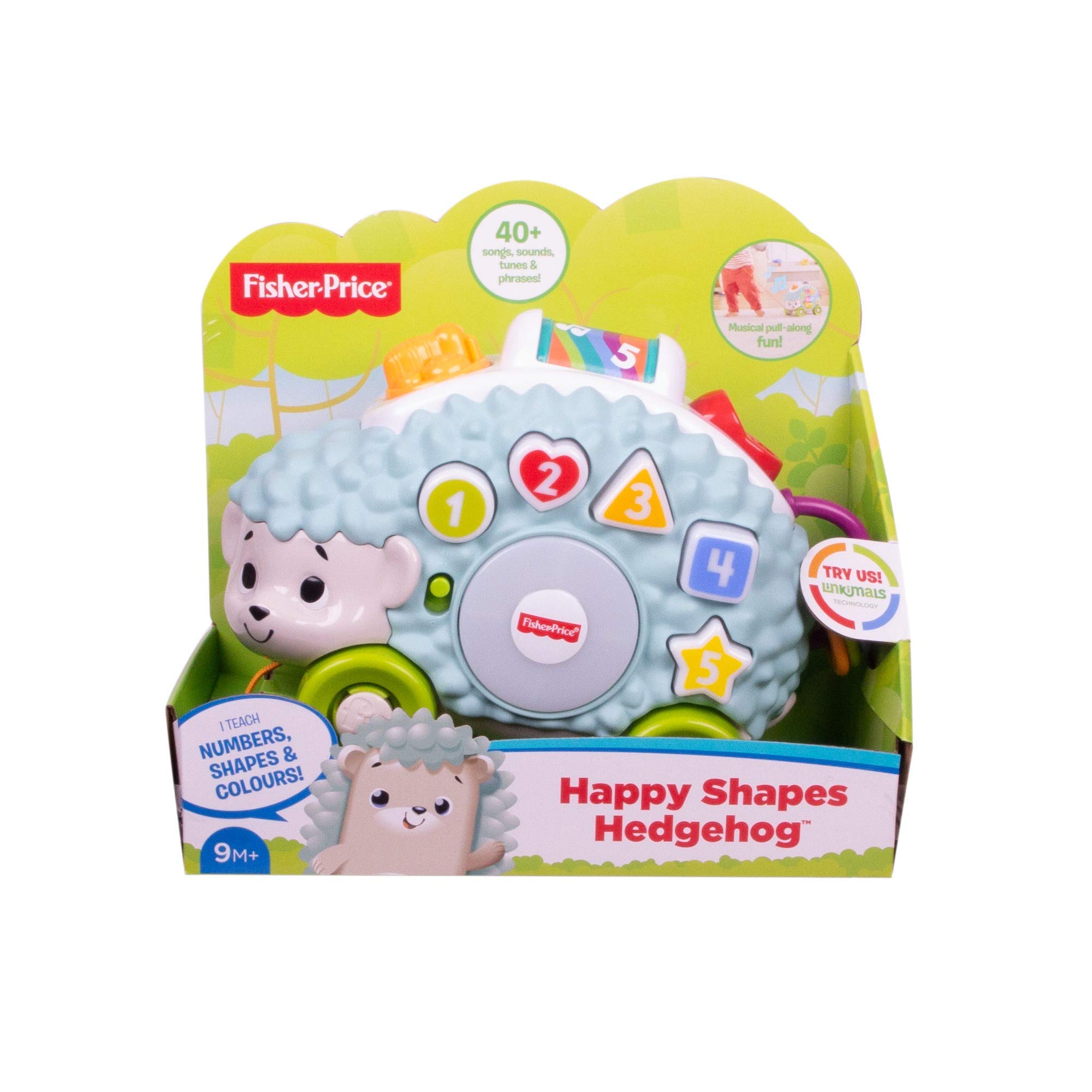 Happy Shapes Hedgehog