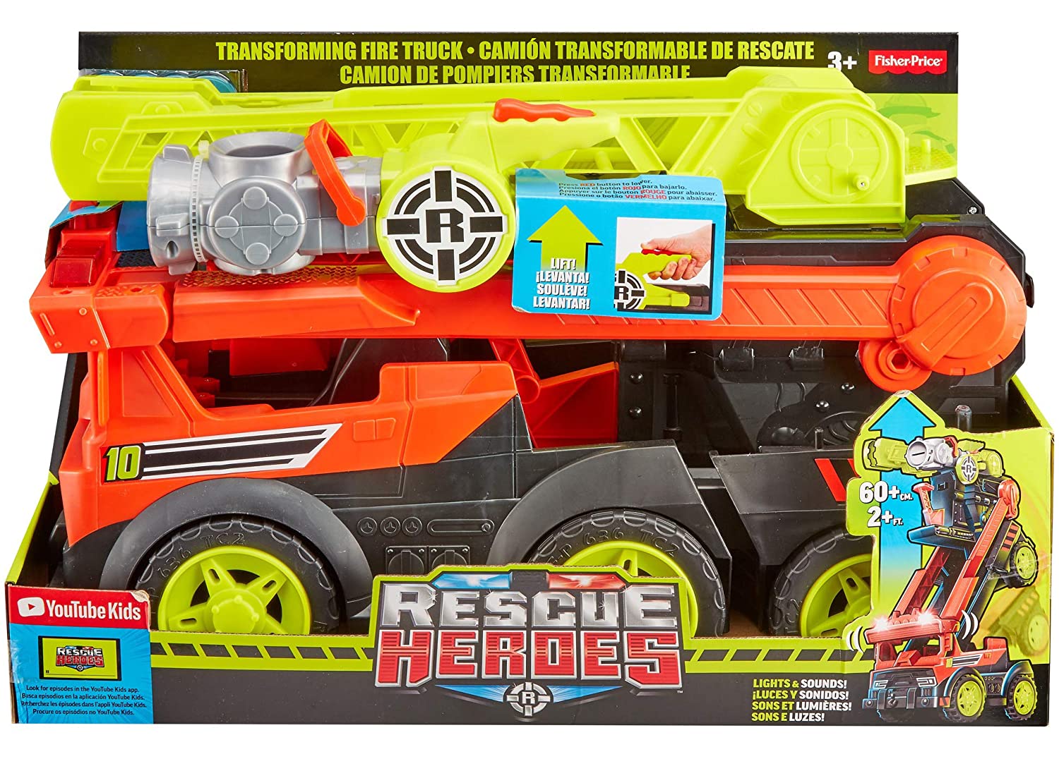 TRANSFORMING FIRE  TRUCK